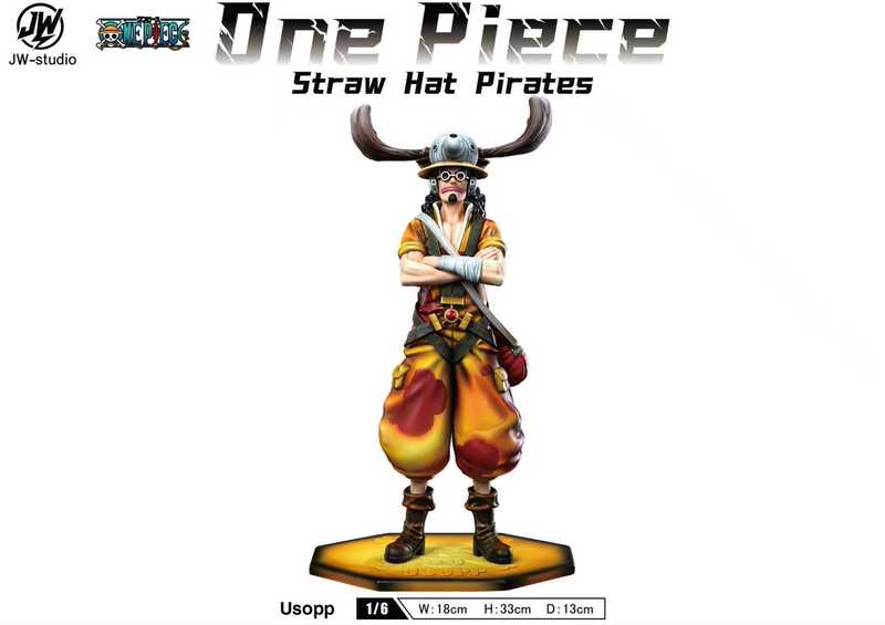 Original Model Jw Studio Action Rush Series Straw Hat Crew Usopp