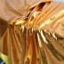 Vải da gương vàng, da giả kim loại, vải da sáng, trang phục khiêu vũ, nền ảnh, da sáng tạo - Vải vải tự làm