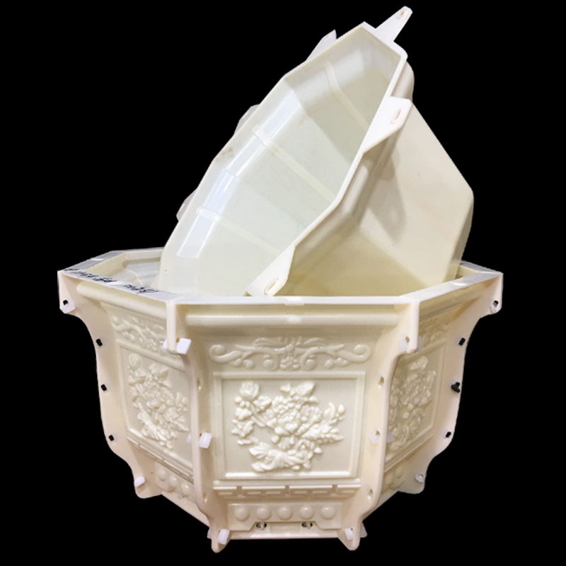 Manufacturer Direct Flower Pot Mold Basin Cement Mold Concrete Plastic Bonsai Grand Anise Villa Eurostyle Roman Column