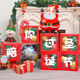 Christmas decoration supplies scene layout shopping mall supermarket store presentation balloon box promotional atmosphere
