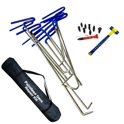 Car Dent Repair Tool Kit, Dent and Scratch Removal Without Bodywork, Shaping Hook Puller Set