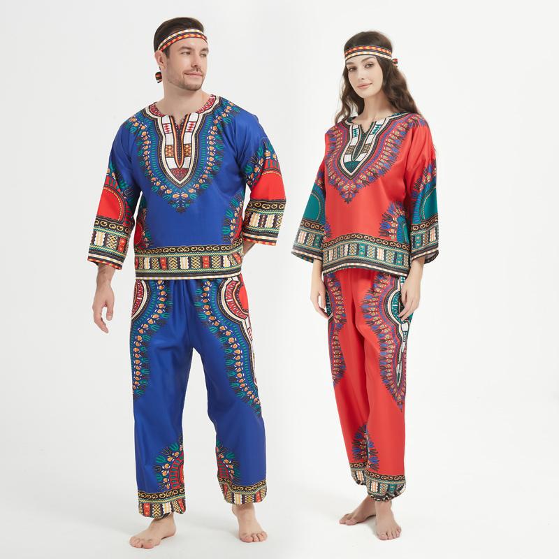 African Drum Performance Costumes, Adult Sports Event Entrance Costumes, African Savage Costumes, Exotic Costumes, Indian Chief Costumes