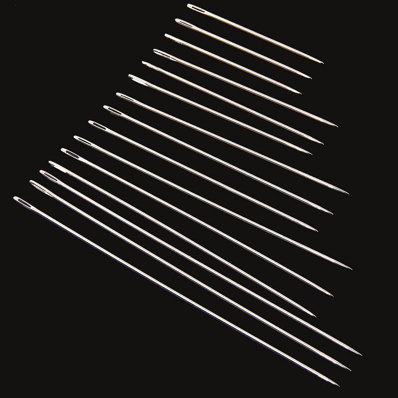 Large Eye Bound Stitch Stitch Hand Stitch Needle Blunt head needle sweater wool thread needle macroporous needle sweater stitch with embroidered needle head