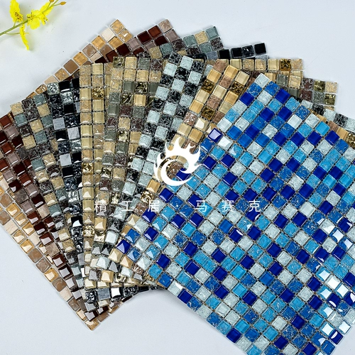 Ледяная мозаичная плитка телевизионная телевизор Фоны Стена ванная комната кухонная комната крыльца балкон балкон Платывание