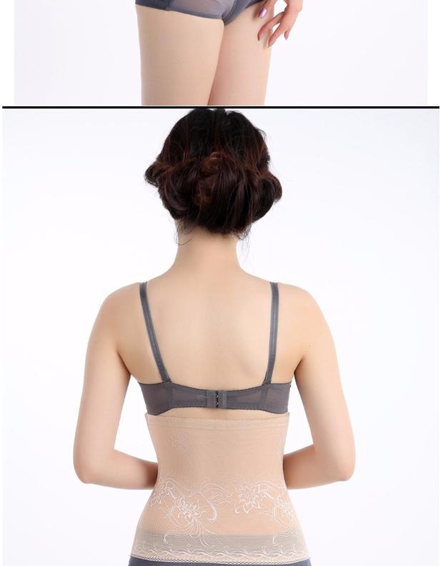 Tingmei Nuoya corset bụng với vòng eo săn chắc cơ thể sau sinh để giảm bụng nữ mùa hè siêu mỏng chống lăn hè đồ lót xuất khẩu