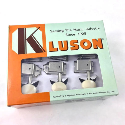 Kluson retro chord button 6 single row fender strat tele retro buttons