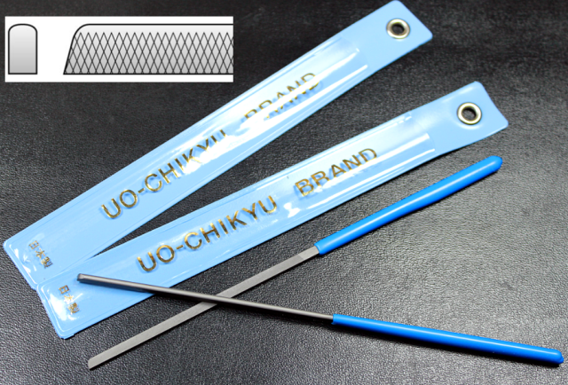 UOCHIKYU Japan Earth Fish Guitar Pint Wire Pour Feet Polish Filing Knife