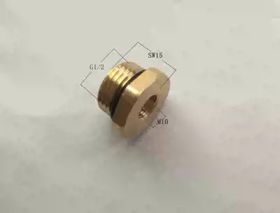 4 points G1 2 turn M10 * 1 full copper core floor heating special pipe new accessories factory direct sales