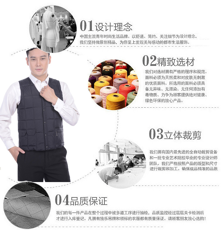 Áo vest cotton mùa thu và mùa đông nam trung niên cotton xuống vai áo vest cotton ấm áp mặc bố dày các loại áo ba lỗ nam