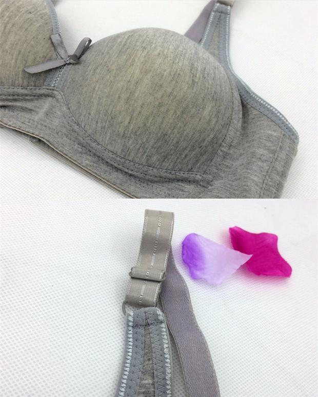 1 mảnh áo ngực trung và già không có vòng thép mỏng xốp mẹ đồ lót cỡ lớn cotton nữ 100 46b bra quần lót ren