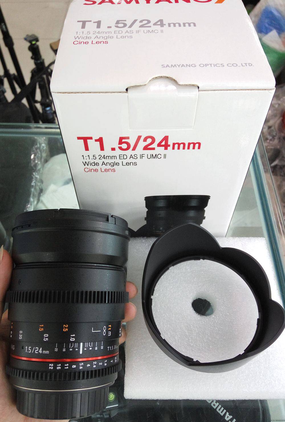 Sanyang samyang 24mm T1 5 ED AS UMC Continental Line goods
