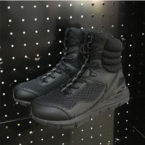 Jun Lok LD16002 Doctoral V Bottom Super Light For Training Boots Light High Help Tactical Boots Mens Zipper Breathable Boots