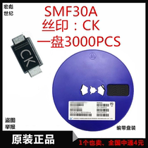 SMF30A silk screen SOD-123FL SMFJ30A patch unidirectional transient suppression TVS diode