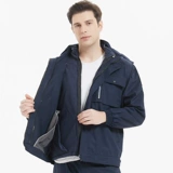 Демисезонный съемный бархатный вкладыш, удерживающий тепло пуховик, куртка для работы, делается под заказ