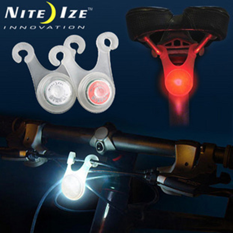 United States NiteIze Nay aixi goat bike front and back lights LED warning light Mountain night riding equipped car seat cushion light