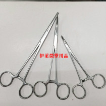 Stainless steel hemostatic forceps cupper forceps cotton ball forceps Tourniquet Stainless Steel Hemostatic Forceps Straight Head Elbow