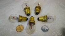 Bulb Old product E14 127V 8W Collection Shanghai word card brass interface diameter 13 5 mm