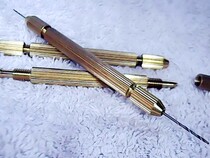 Brand new precision brass hand drilling manual drilling tool 0-1 6 mm Double head hand twist drill grab