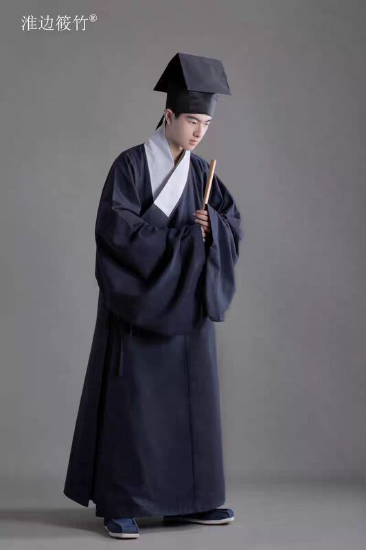 Ming-Style Hanfu for Men, Fairy-Like Ancient Style Hanfu, Complete Set of Ancient Clothing for Men, Domineering Student Style, Affordable Modified Version for Daily Wear