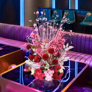 Wedding props spiral fan flower stand table flower ornaments