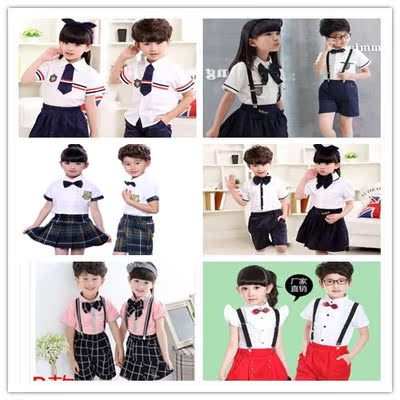 Trang phục hợp xướng thiếu nhi, đồng phục tiểu học và trung học, quần áo mẫu giáo, nam nữ, yếm, trang phục đọc sách quần khiêu vũ cho bé