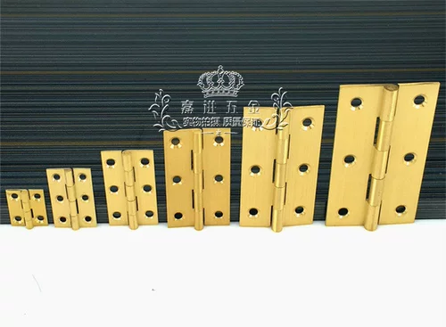 Изысканная медная маленькая коробка, мебель, шарнир, 1 дюймов