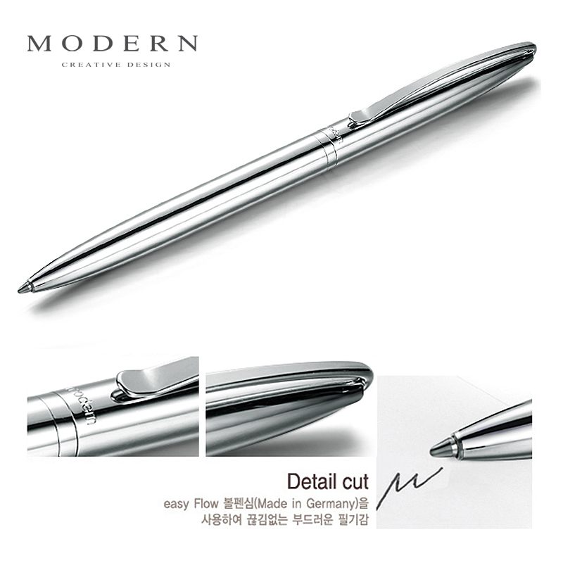 Germany Modern high-grade metal pen gel pen black business signature pen 0 5 Students with water-based pen customization