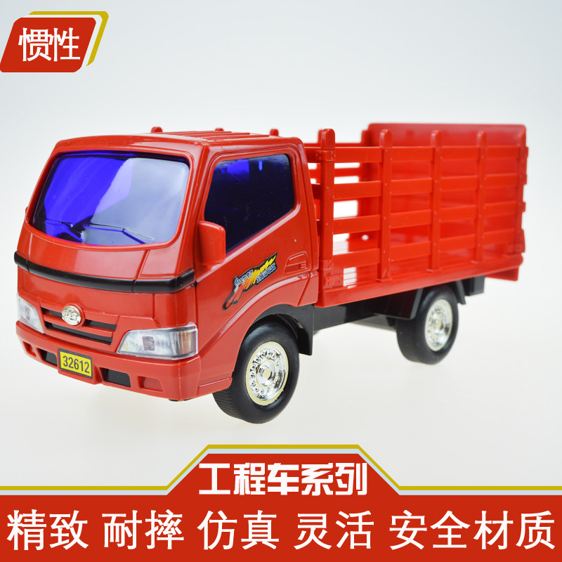 Li Li engineering series 32612 medium inertial animal transport vehicle children's toy car model