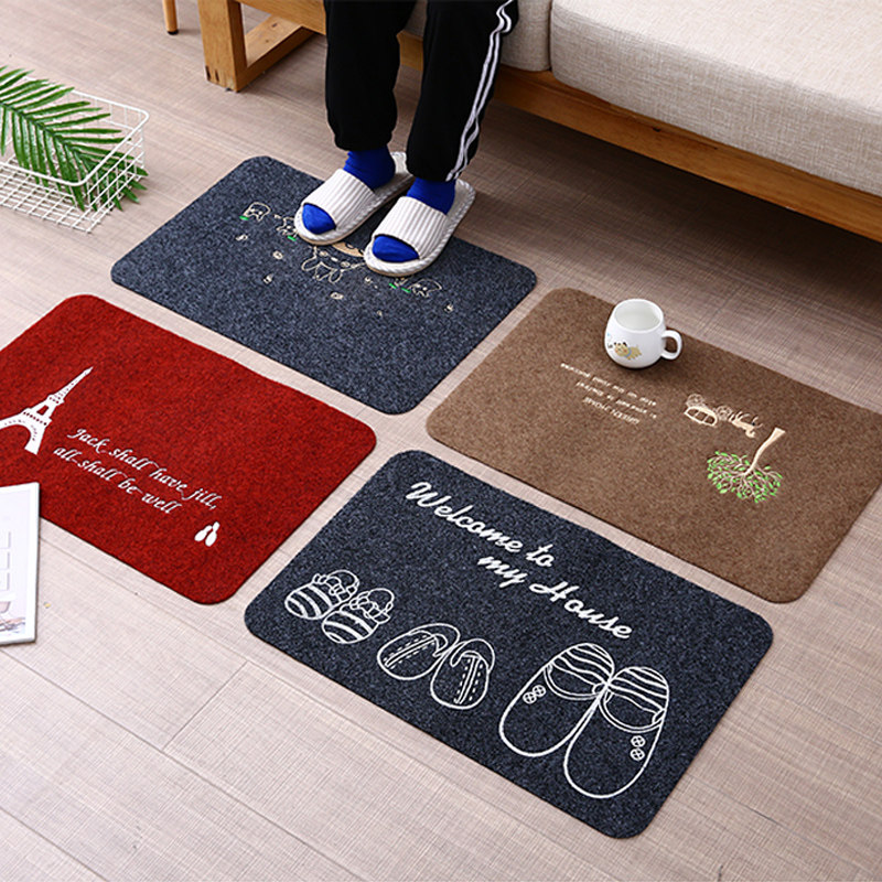 Entrance door Entrance Doormat home Large doormat Carpet Slip Mat door Hall Hyun Guan Kitchen Absorbent Footbed Door Mat