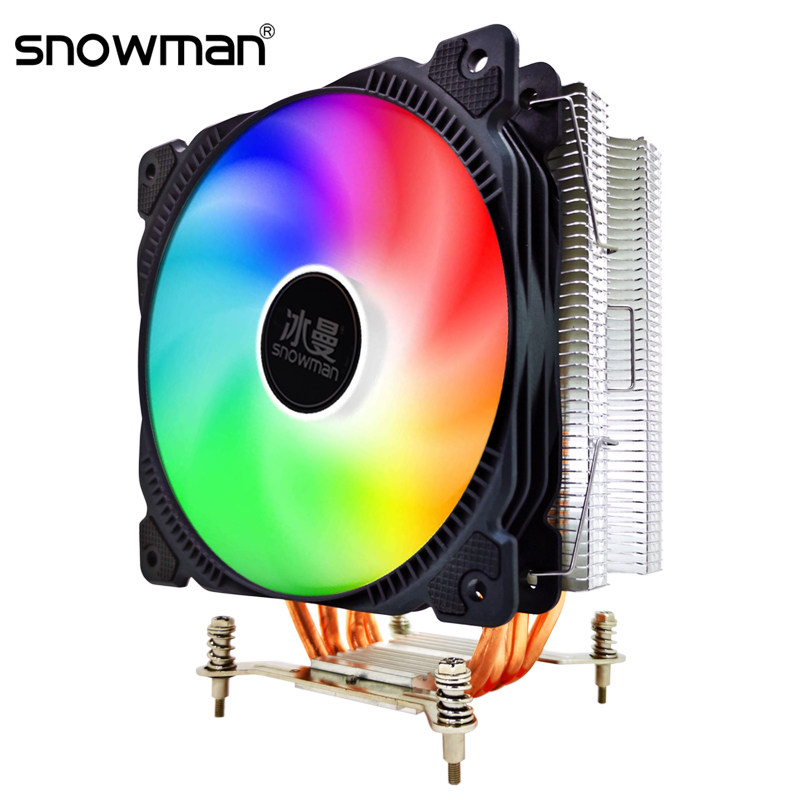 Bingman 4 heat pipe air cooled CPU cooler 2011 Silent 1151AMD1155 desktop computer CPU fan AM4