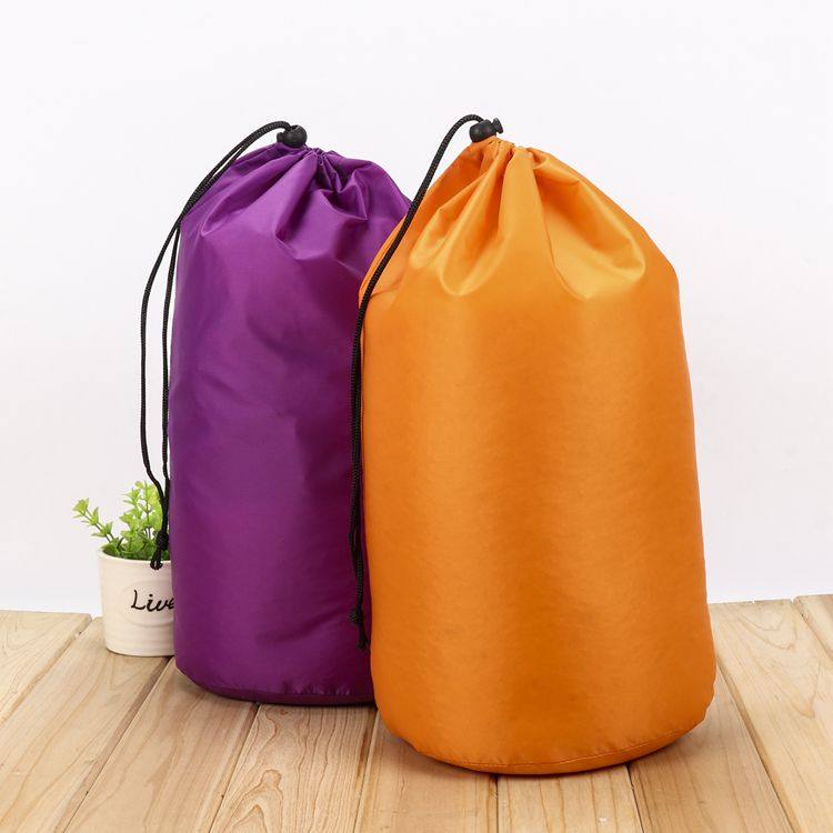 Nylon Beam Pocket Down Jacket Clothes Cashier Bag Travel Finishing Bunch Pocket Polyester Fiber Bunches Pocket Rope Bag Closing Bags