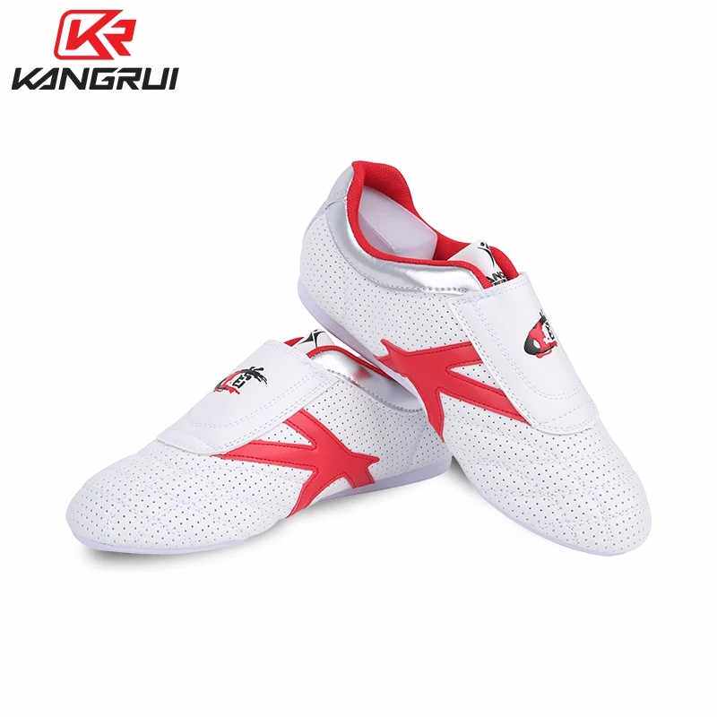 Conry Taekwondo Shoes Children's Male Beginners Training Road Shoes Women's Loose Beating Shoes Adult Boxing Shoes