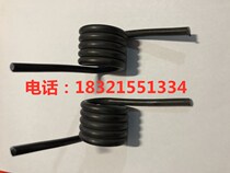 Tork Spot Spring Spring Dimension 6 mm*Outer diameter 40*5 5 laps*90 degrees Custom Stainless Steel Spring