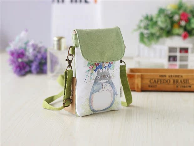 Túi đựng điện thoại di động nữ 2018 mới mini túi Messenger Túi nhỏ mini dọc 6 inch treo cổ túi điện thoại di động nam túi vải đeo chéo