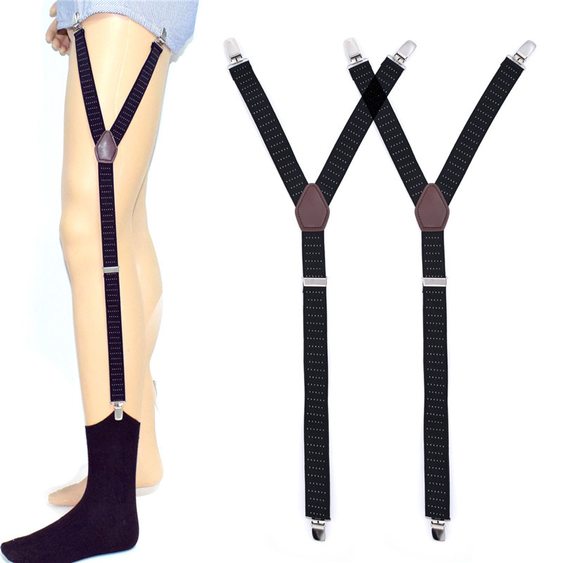Unisex Suit Y-Shaped Extended Shirt Clip, Anti-Wrinkle, Anti-Slip, Sexy Shirt Clip, Men's Garter Belt, Trendy
