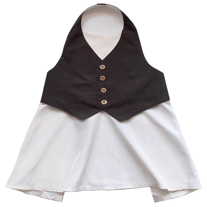 Boys' High-grade Waterproof Apron Baby Meal Skirt Children's Painting Anti-wearing Clothes Exported to Japan in Summer