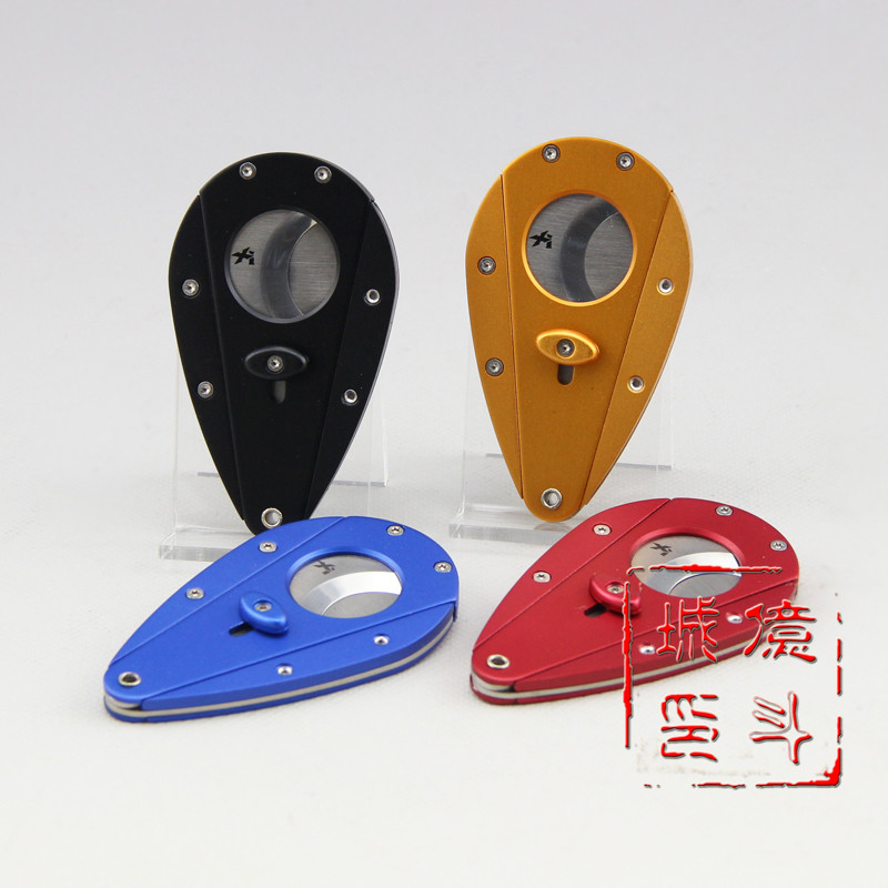 Free from postage US imported Sikar Cigar Scissors Xikar Xi1 Metal Aluminum Snow Garbera Plug Snow Plus Scissors 100