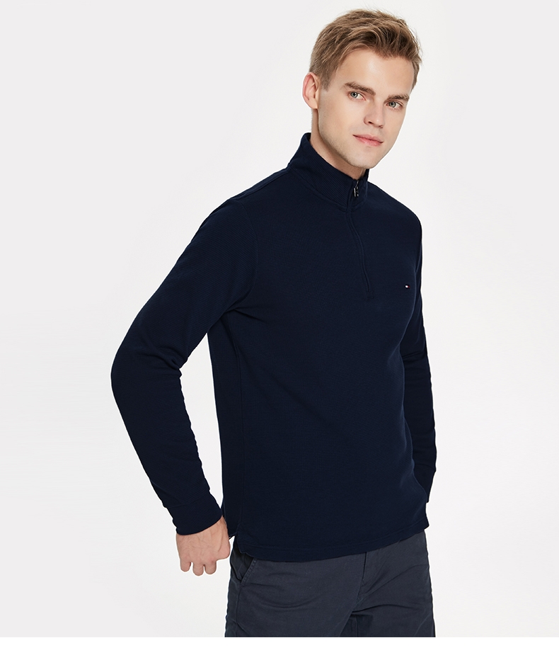 Áo sơ mi nam mùa thu đông 2018 của TOMMY HILFIGER-MW0MW08712OW áo cộc tay nam