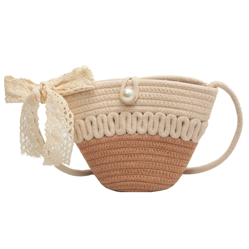 Брендовая соломенная сумка через плечо, плетеная универсальная пляжная сумка на одно плечо