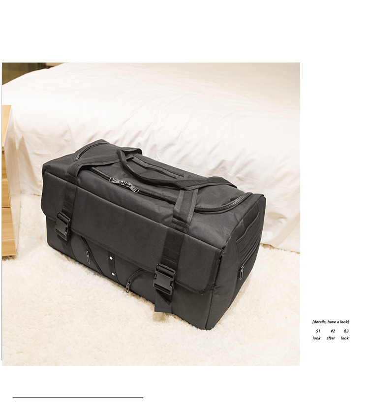 Túi du lịch công suất lớn túi duffel nam di chuyển hành lý đóng gói quần áo túi du lịch túi 80 lít không thấm nước túi du lịch nam đẹp