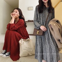 2021 Springtime National Blizzard Spinoff Pregnancy Maternity Dress Dress Mid Length of Fat mm Loose Explicit Pregnancy Spring Dresses