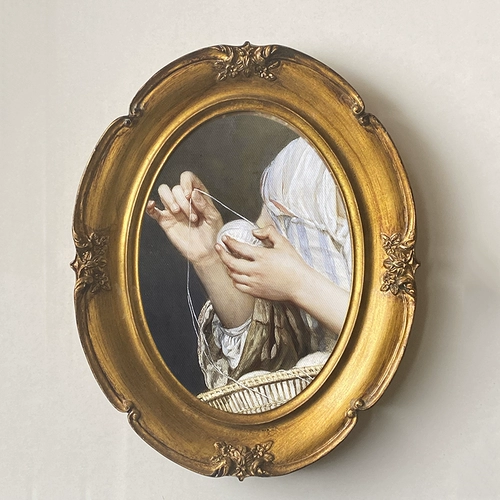 Ретро смола стена висящая фоторамка с рельефом дворцового дворца рельеф -рельеф