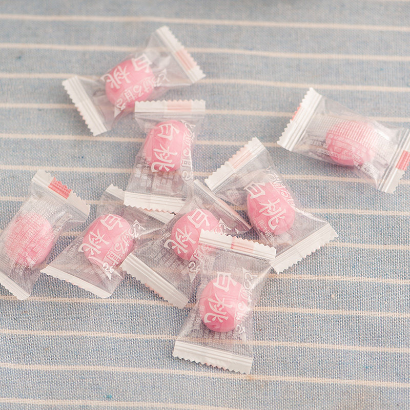 Japanese white peach juice hard candy 518g peach giant grape flavor