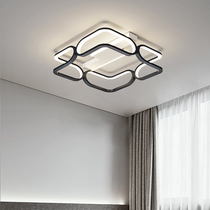 Bedroom ceiling lamp 2021 new creative personality modern simple geometric hollow square minimalist LED lamps