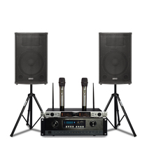 Dance studio gym audio home ktv amplifier full set of 12 inch 15 inch karaoke wall mounted conference room speaker