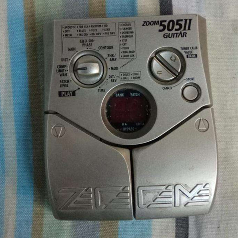 Used zoom 505II 2-generation second-generation g1n electric guitar effects Classic