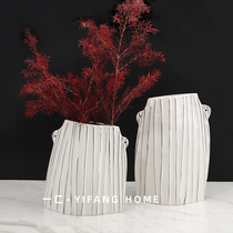 One model room pocket ceramic flower porch porch cabinet bookcase soft ornaments coffee table restaurant decoration vase