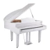 SPYKER British Spyker Grand Piano New Home Dạy Tam giác điện Piano Đen và Trắng Đỏ W136T - dương cầm
