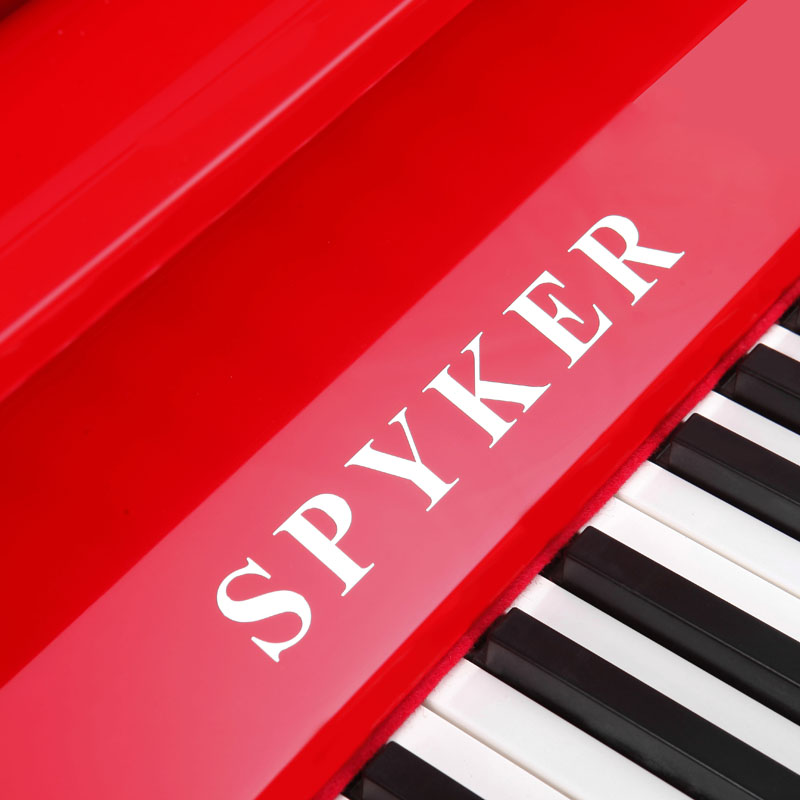 SPYKER British Spyker Grand Piano New Home Dạy Tam giác điện Piano Đen và Trắng Đỏ W136T - dương cầm yamaha cp4