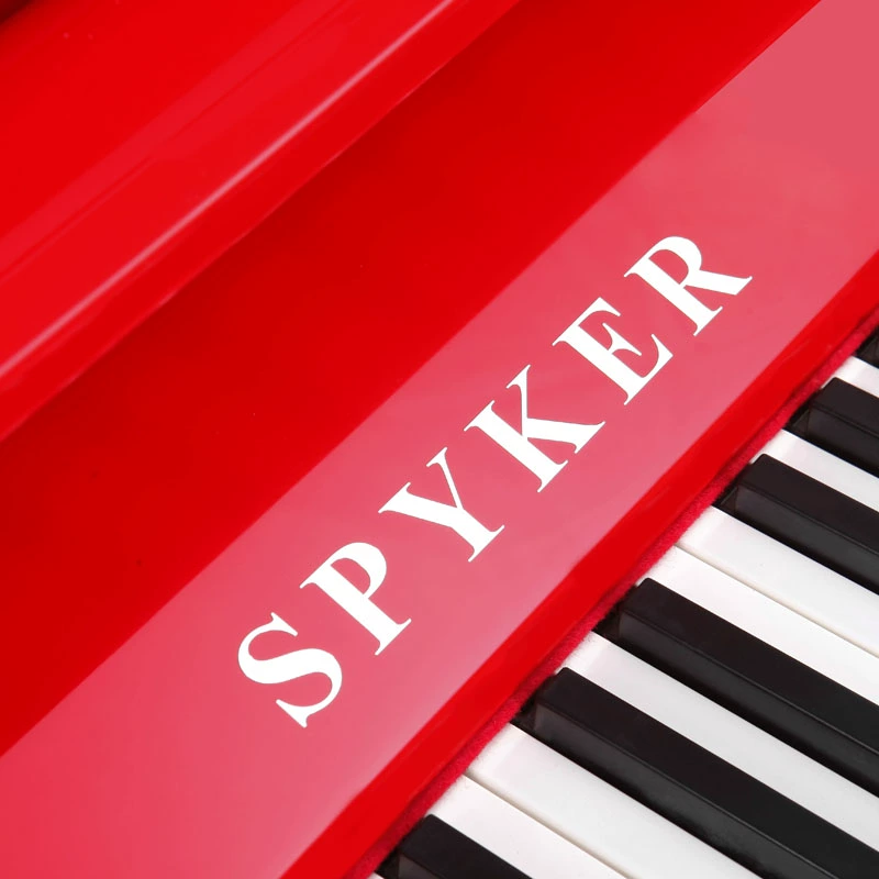 SPYKER British Spyker Grand Piano New Home Dạy Tam giác điện Piano Đen và Trắng Đỏ W136T - dương cầm